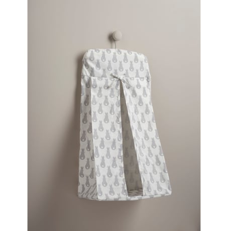 Nappy Stacker - Rabbit Trellis / Grey