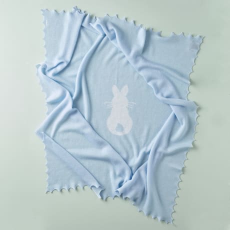 Bunny Shawl - Blue