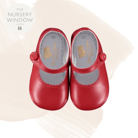 BABY SHOES- STRAP - RED