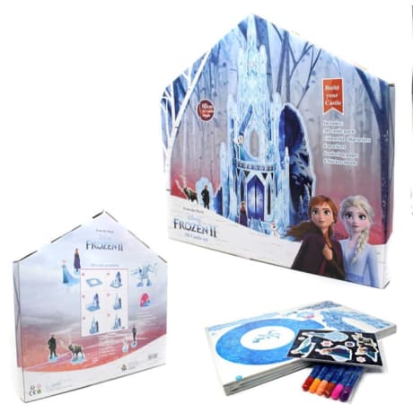 Frozen 3D Castle set in Colour window Box