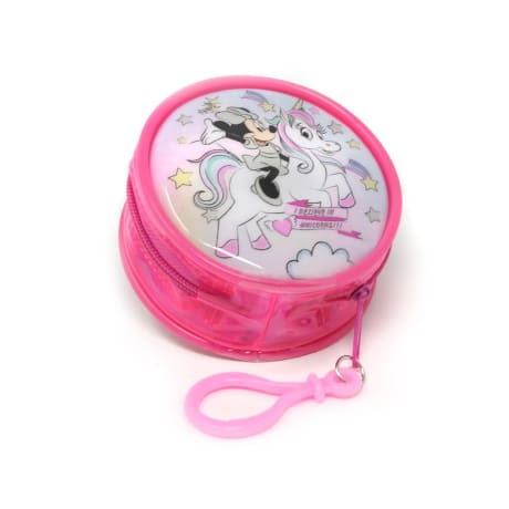 Round Zipped Coin Purse Minnie