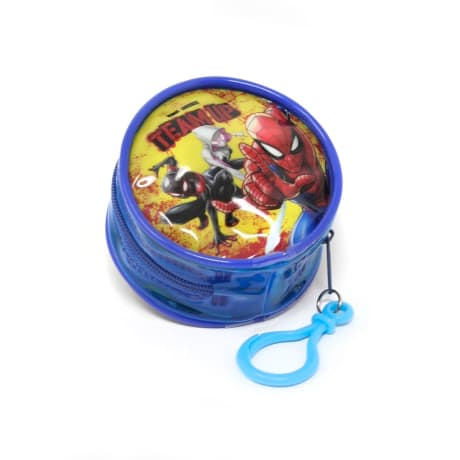 Round Zipped Coin Purse Spiderman