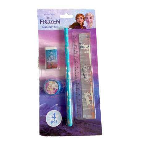 4pcs stationery set Frozen