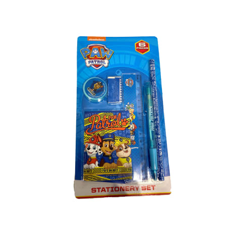 Paw Patrol Stationery Set 6pcs