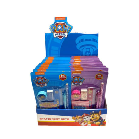 Paw Patrol Stationery Set 6pcs