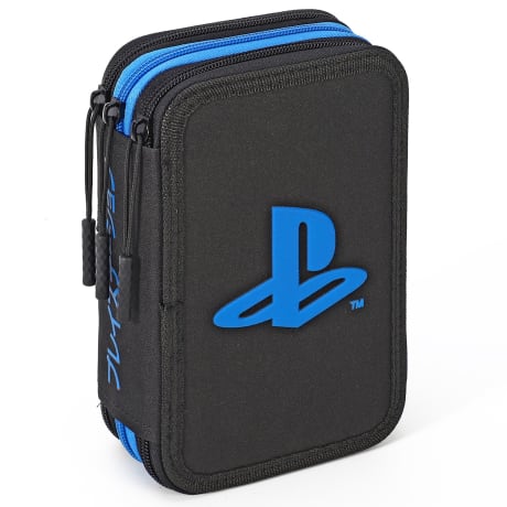 PlayStation Stationery Filled 3 zipp  pencil case