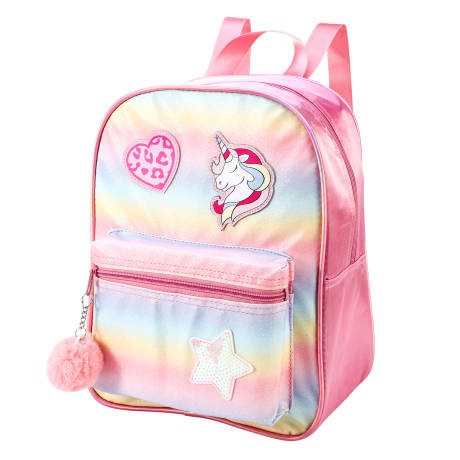 Playtoy Glitter front pocket backpack