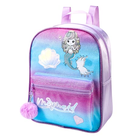 Playtoy Glitter PVC front pocket backpack