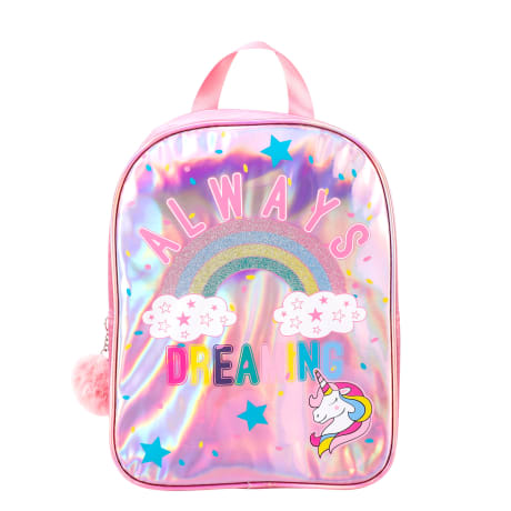 Playtoy Glitter PVC backpack (Always Dreaming)