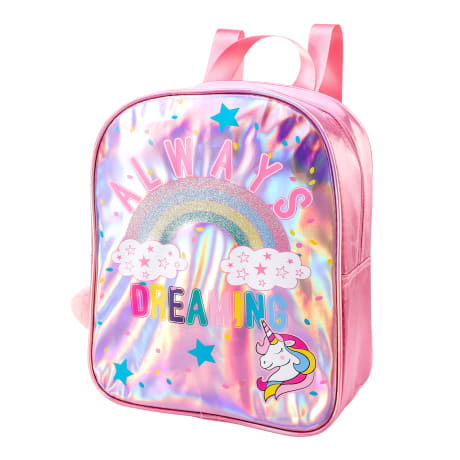 Playtoy Glitter PVC backpack (Always Dreaming)