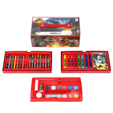 Jurassic Park 52pcs Colouring Box "Tool Box"