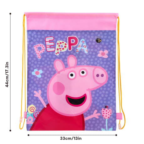 Pull String Bag Peppa Pig