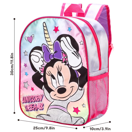 Premium Standard Backpack Minnie Unicorn