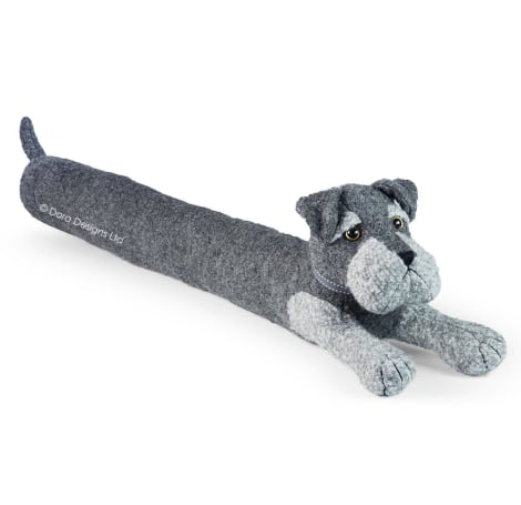 Sugar Bear Senior Schnauzer Dog Draught Excluder