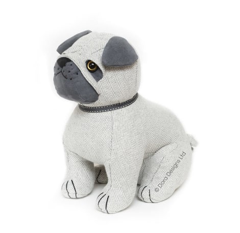 Prudence Pug Dog Doorstop