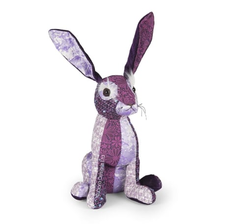 Patchwork Hare Doorstop