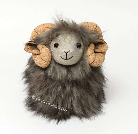 Posh Heardy Herdwick Sheep Doorstop