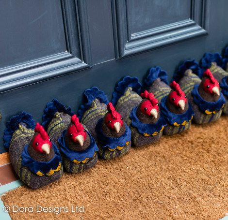 The Brood Brooding Hens Draught Excluder