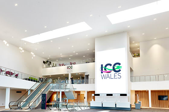 International Conference Centre Wales Main Lobby