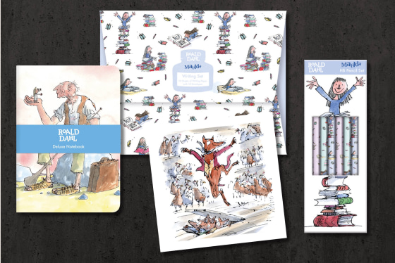 Roald Dahl Gift Stationery and Greeting Cards from Museums & Galleries