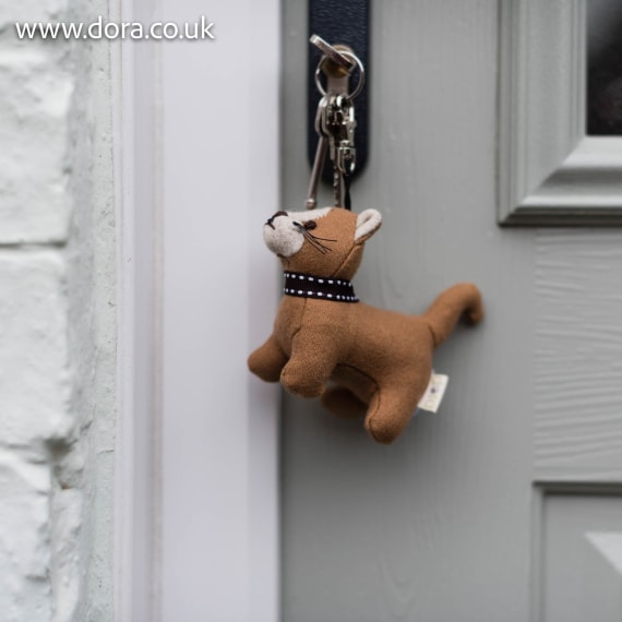 Rice Pudding Cat King Ring by Dora Designs