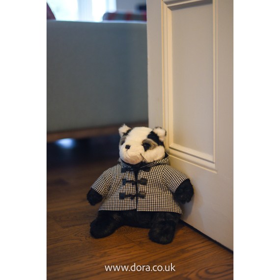 Percy Brocklehurst Badger adorable Doorstop