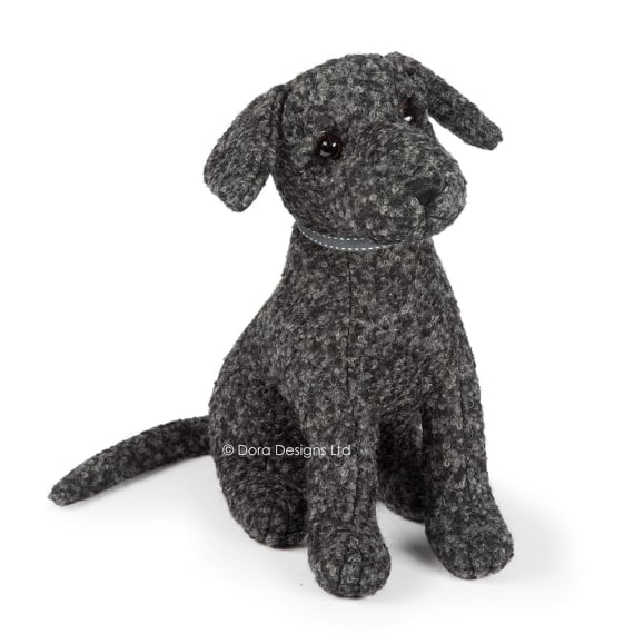 Bella Black Labrador Doorstop by Dora Designs