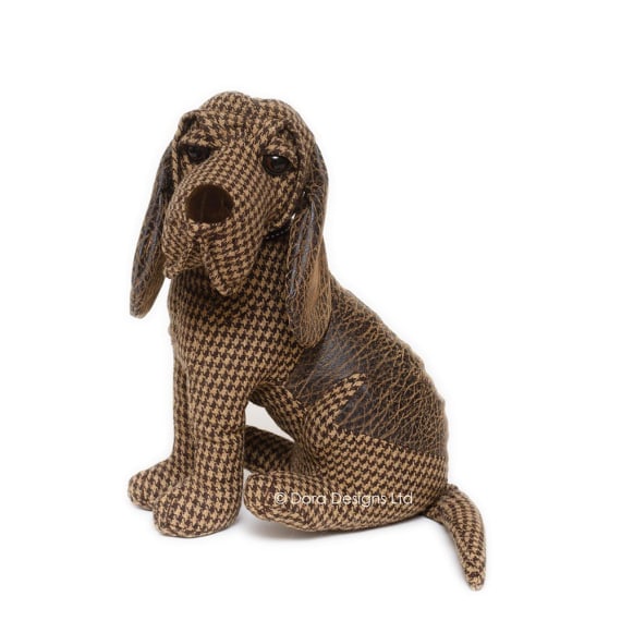 Henry Bloodhound Dog Doorstop by Dora Designs