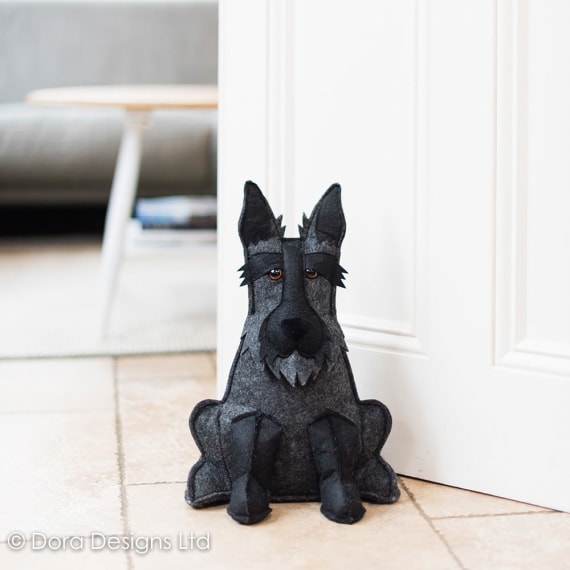 Harris the Scootie Doorstop by Dora Designs