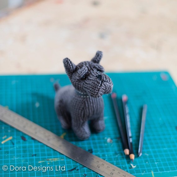 Jura Junior Scottie Paperweight by Dora Designs