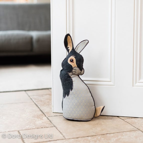 Hutch Rabbit Doorstop by Dora Designs