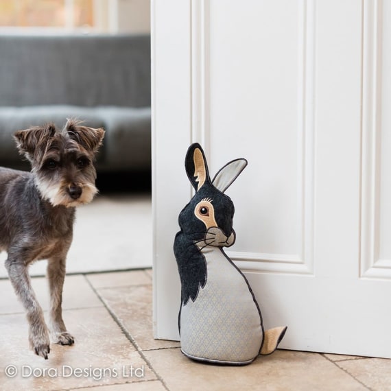 Hutch Rabbit Doorstop by Dora Designs