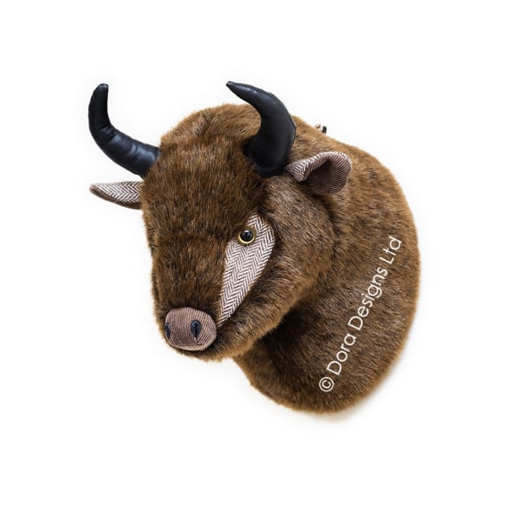 Brutis Bison Trophy Head by Dora Designs