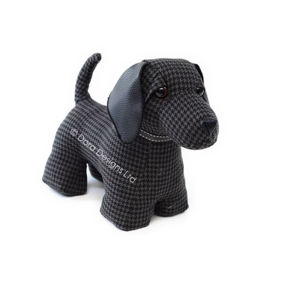 George Black Labrador Doorstop by Dora Designs