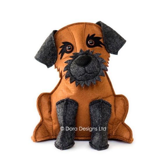 Skye Border Terrier Door Stop by Dora Designs