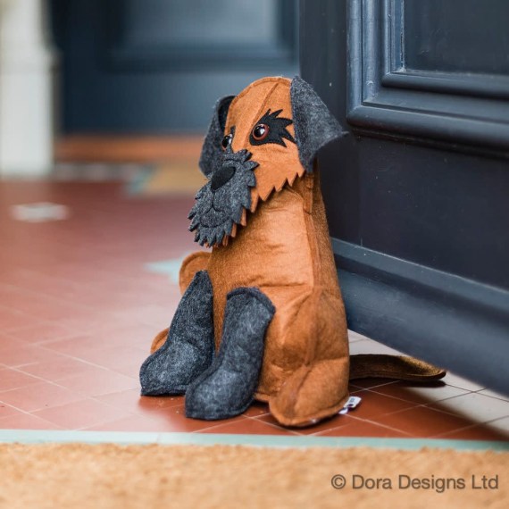 Skye Border Terrier Door Stop by Dora Designs