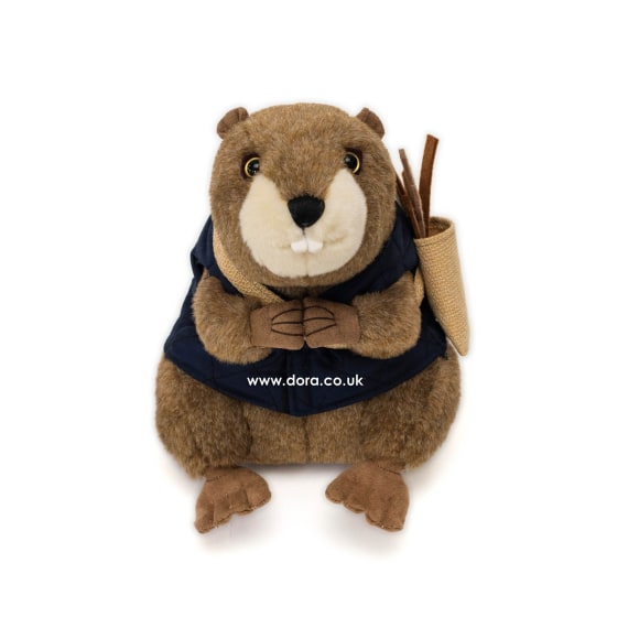 Brandon Beaver Doorstop by Dora Designs