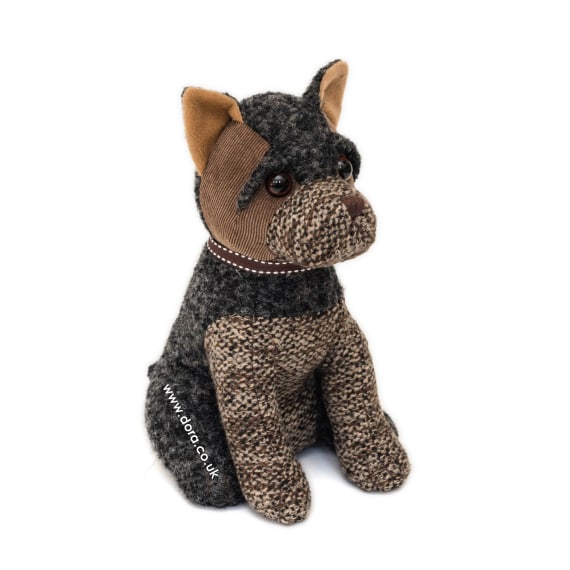 Teddy Yorkshire Terrier Doorstop By Dora Designs