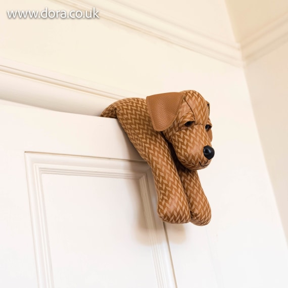 Labrador Door Muffler by Dora Designs