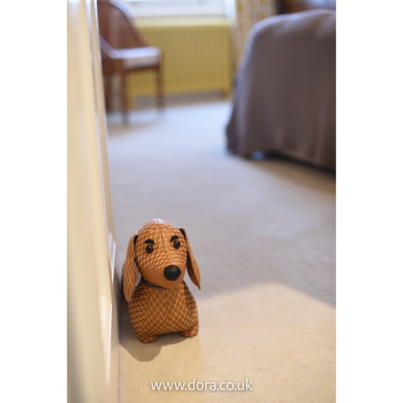 Monty Dacshund | Fabric Novelty Doorstop