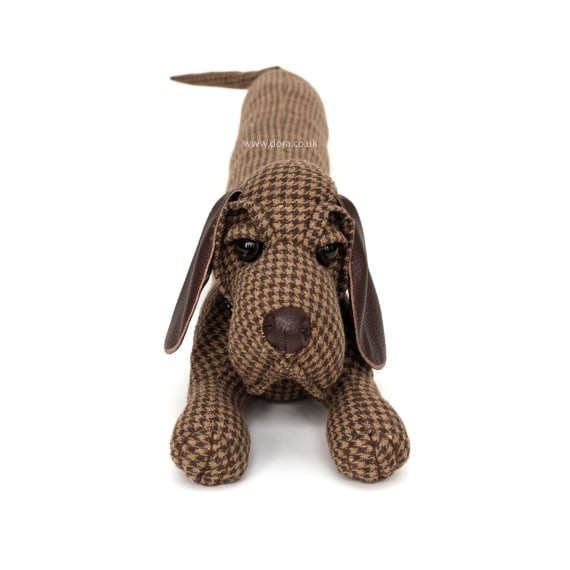 Cute Bloodhound Draught Excluder by Dora Designs