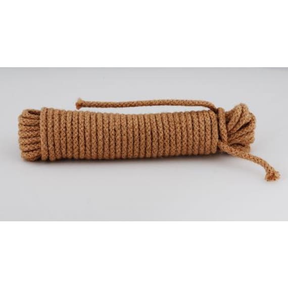 StageStore SCJ 015 1 x Hank Jute Sash Brown No 4 - 12.5m Per Hank