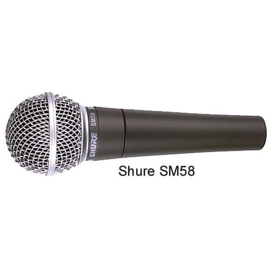 Shure SM58-LCE Dynamic Cardioid Vocal Microphone
