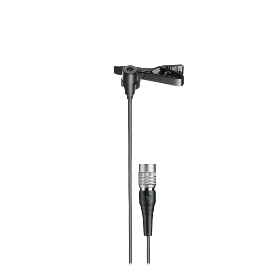 Audio Technica ATR35CW Omnidirectional Condenser Lavalier Microphone for A-T Wireless System Stage Electrics
