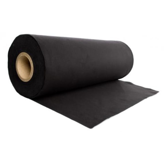 Admiral Staging POROADS079 Deco-molton Roll 60m x 80cm - Black- buy now with confidence from Stage Electrics