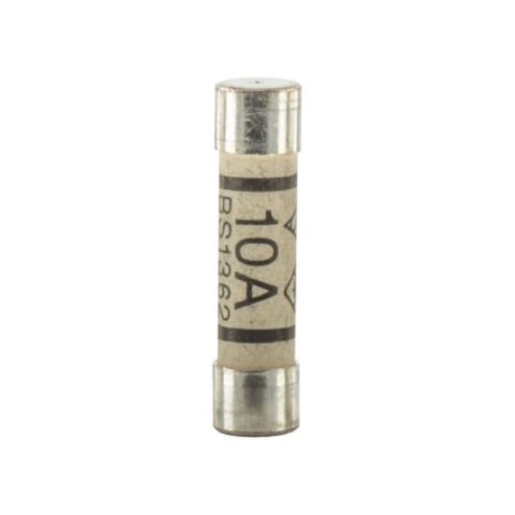 563-520 10 x Ceramic Fuse Fast Acting - 20mm 10A