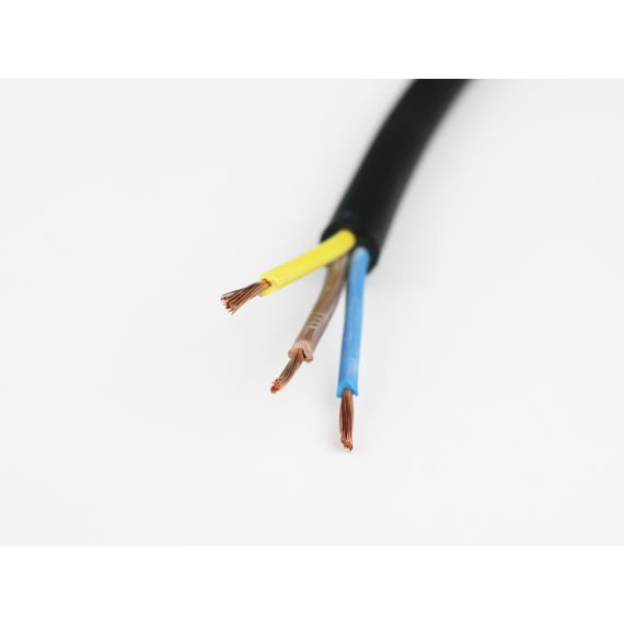 StageFlex 1600118 Metre x BS6500 H07RN-F Rubber Cable 3core 2.5mm Black Stage Electrics StageFlex 1600118 Metre x BS6500 H07RN-F Rubber Cable 3core 2.5mm Black Stage Electrics