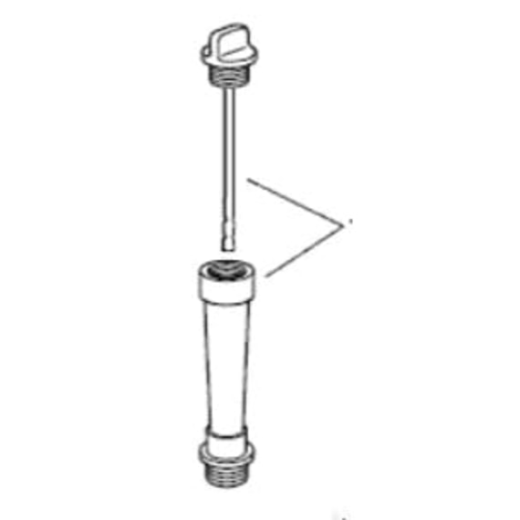 Mountfield - Stiga- ATCO 118550008/0 Oil Dipstick Assembly