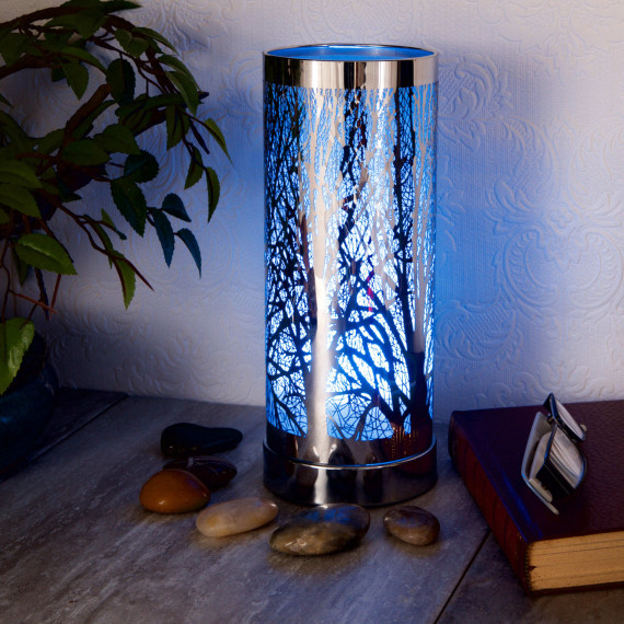 Colour Changing Wax Burner - Silver Tree