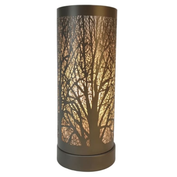 White - Grey Tree Aroma Lamp